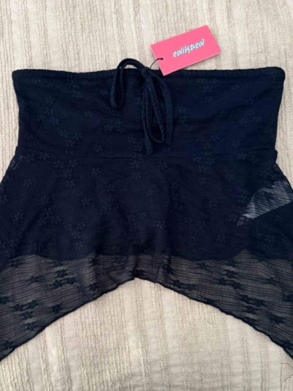 Edikted Strapless Tube Top NWT